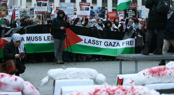 Las Manifestaciones en ciudades internacionales denunciando la reanudación de la guerra de genocidio sionista contra Gaza