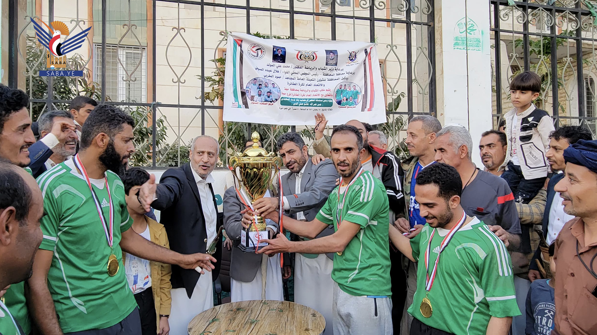 Gaza team triumphs in Hajjah volleyball tournament dedicated to resistance leaders