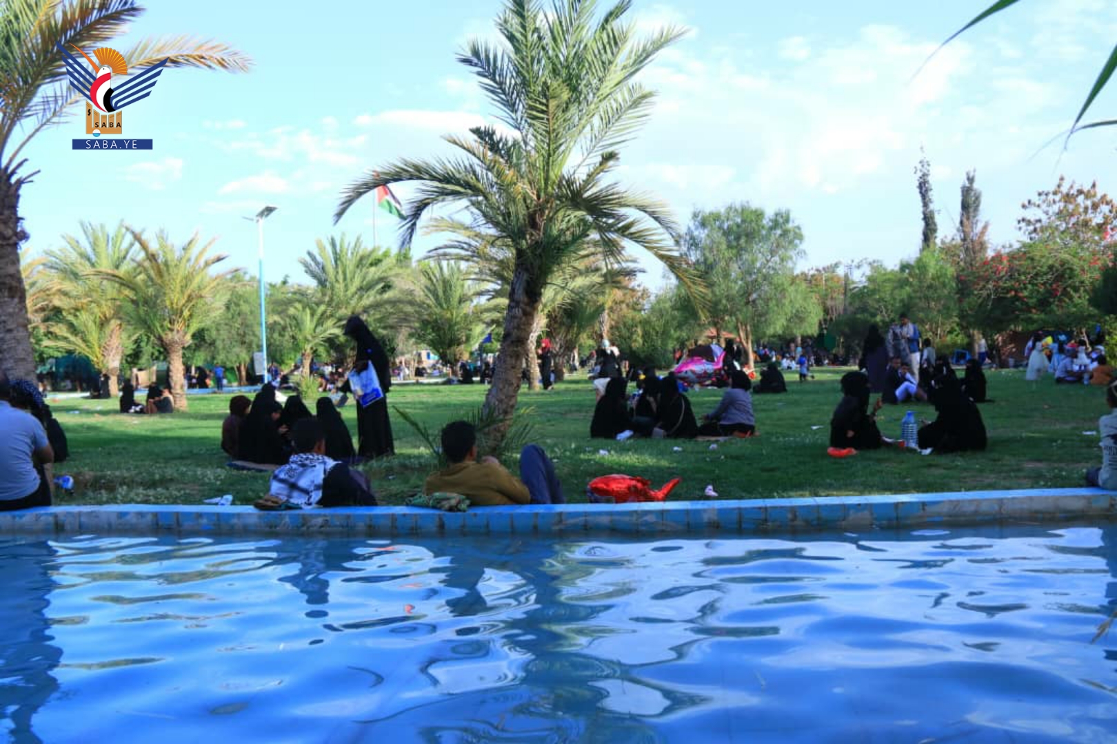 حدائق أمانة العاصمة تستقبل خلال أول وثاني أيام العيد أكثر من 700 ألف زائر 