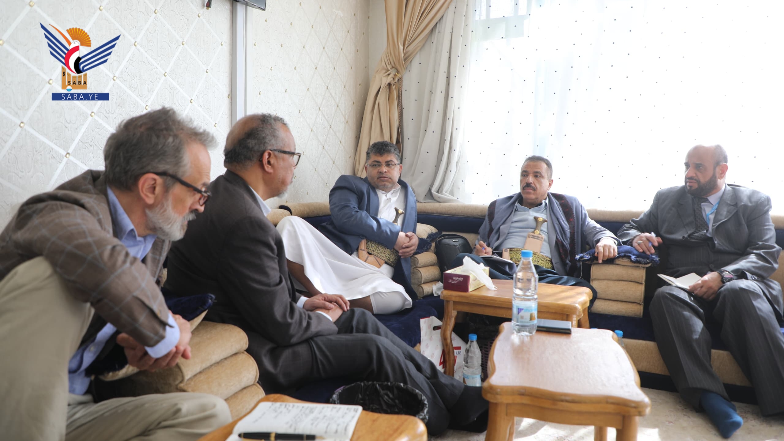 Al-Houthi meets director general of  WHO