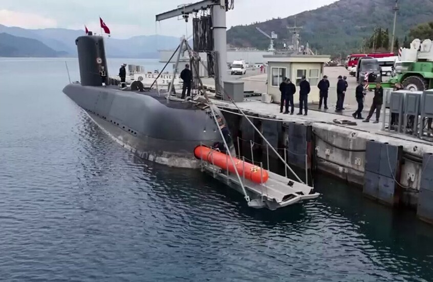 Turkish Defense Ministry Announces Successful Launch of Anti-Ship Missile from Submarine