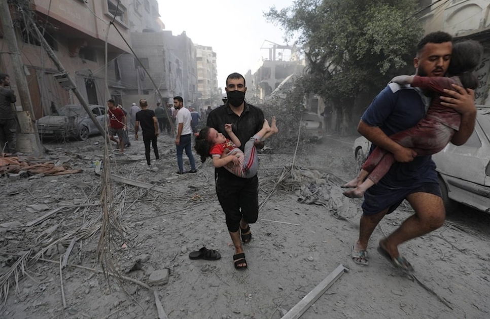 Seven Palestinians, including children & women, killed in enemy bombing of Gaza