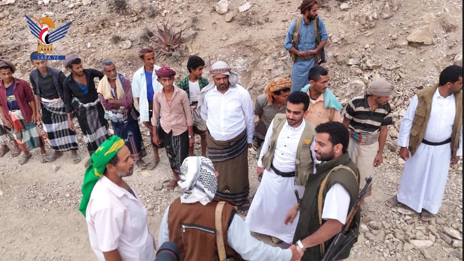 Inspecting progress of work in Al-Juman Road - Ras Al-Jund project in Al-Jaafari District