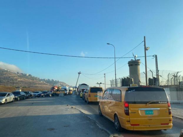 Israeli forces close Al-Murabba'a military checkpoint south of Nablus