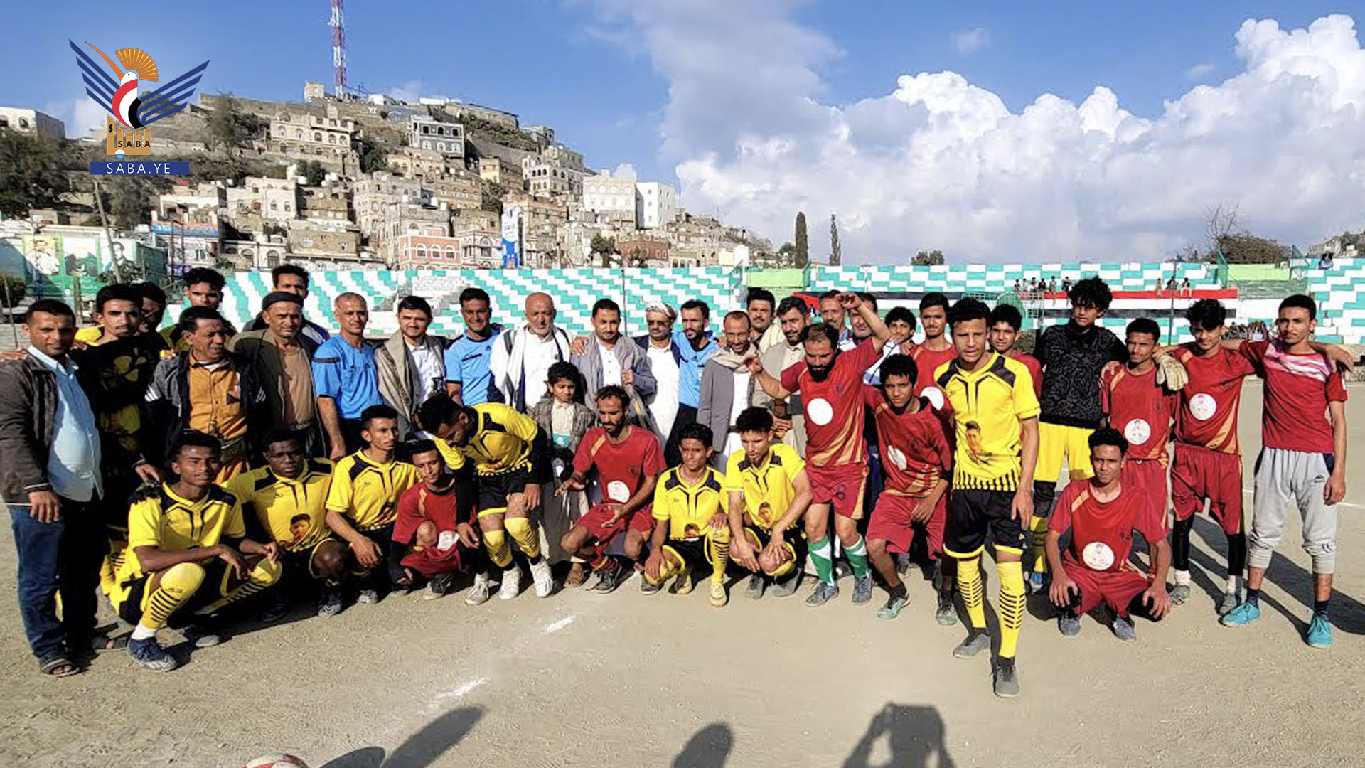 El equipo Mártir Abu Abdullah se clasifica para las semifinales del torneo de fútbol de Ramadán en Hajjah.