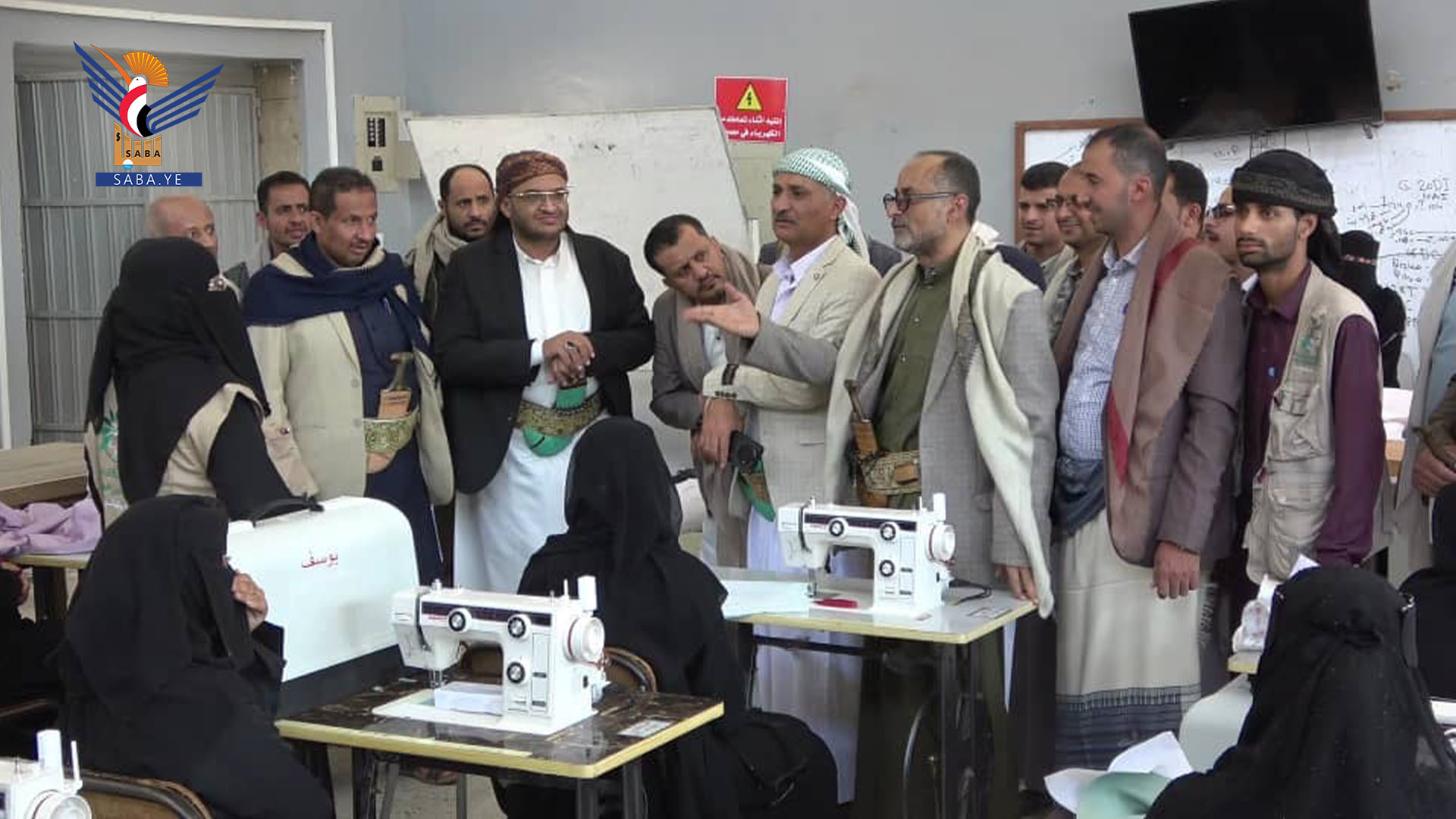 Al-Masawi inspects vocational integration workshops of economic empowerment project