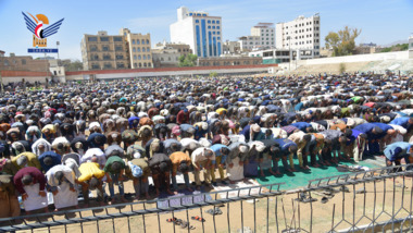 أداء صلاة الاستسقاء في العاصمة صنعاء والمحافظات