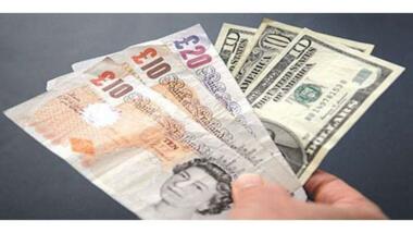 Pound sterling rises above $1.33 Barrier