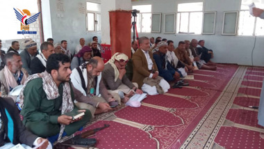 فعالية ووقفة بمديرية صعفان بذكرى استشهاد الإمام زيد وإسنادا لغزة