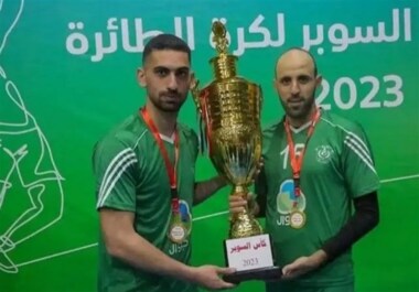 استشهاد لاعبَيْ منتخب فلسطين لكرة الطائرة في قصف صهيوني على غزّة