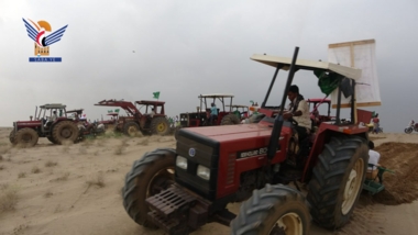 El proyecto de cultivo de tierras en la llanura de Tihama... promete oportunidades para alcanzar la autosuficiencia