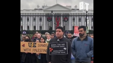 أكبر نقابة في أمريكا تتظاهر أمام البيت الأبيض للمطالبة بوقف دائم لإطلاق النار في غزة