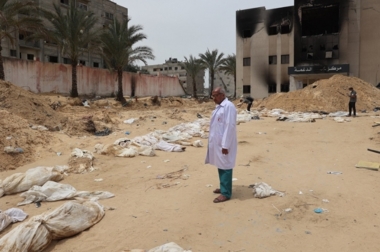 Un rapport international documente les atrocités commises par l'ennemi à l'hôpital Nasser de Khan Yunis