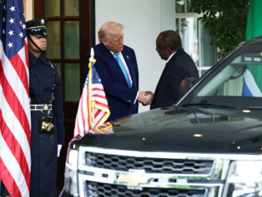 Una cumbre en la Casa Blanca entre Trump y líderes de cinco países africanos para discutir 