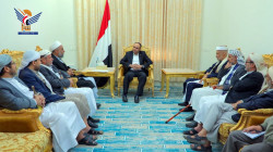 الرئيس المشاط يلتقي أعضاء الهيئة العليا لرابطة علماء اليمن