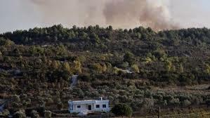 Zionist entity's air, artillery bombardment southern Lebanon