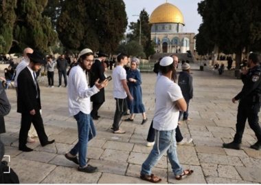 Des colons sionistes prennent d'assaut la mosquée Al-Aqsa