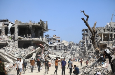 استشهاد خمسة فلسطينيين بقصف للعدو على قطاع غزة في اليوم الـ292 من العدوان