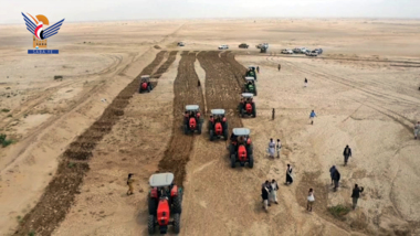 Le projet de culture de terres désertiques inauguré à Jawf