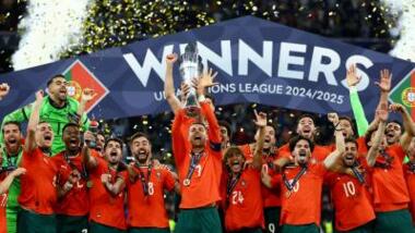 البرتغال تتوج بلقب دوري الأمم الأوروبية بعد فوز مثير على إسبانيا
