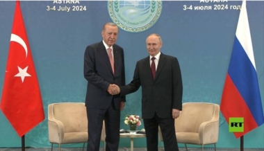 مباحثات قمة ثنائية بين بوتين وأردوغان على هامش 