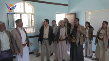 Réception du projet d'ajout de salles de classe à l'école Ammar Bin Yasser, district de Jahanah