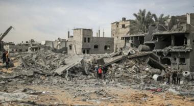 خمسة شهداء في قصف للعدو الصهيوني على مدينة غزة