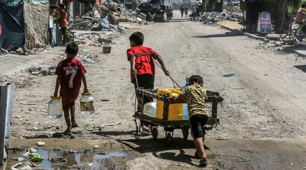 Municipalité de Gaza : L'interruption continue de l'approvisionnement en eau de Mekorot aggrave la crise de la soif dans la ville