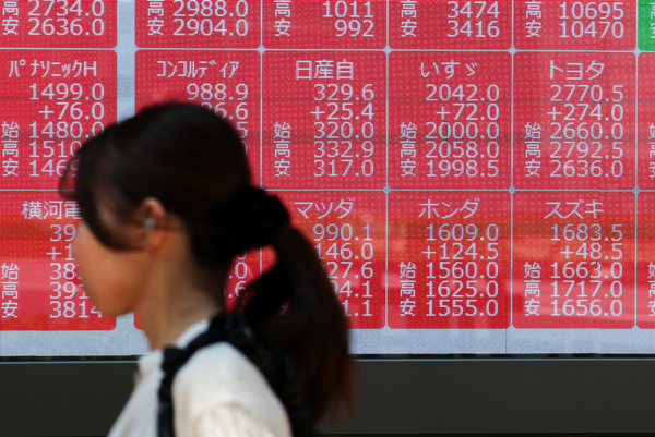 Japans Nikkei-Index fällt nach Gewinnmitnahmen