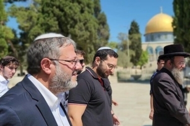 Ben Gvir fait toute une histoire : je construirai une synagogue à la mosquée Al-Aqsa