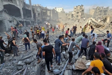 في الـ231 للعدوان على غزة: العدو يقصف غزة مخلّفا عشرات الشهداء والجرحى