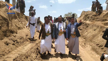 وحدة التدخلات المركزية بوزارة المالية تدشن المرحلة الثانية من مشروع بحيرة حرف سودان في صعدة