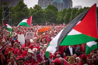 Breite europäische Solidaritätsbewegung zur Unterstützung des palästinensischen Volkes und zur Verurteilung der Verbrechen der israelischen Besatzung