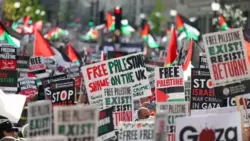 Demonstration in Amsterdam denounced Zionist aggression's resumption on Gaza