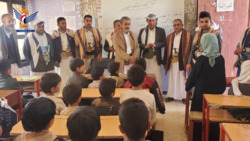 تفقد أنشطة الدورات الصيفية في مدينة المحويت