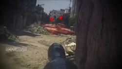 سرايا القدس تعرض مشاهداً من عملية نوعية مركبة استهدفت جنود وآليات العدو الصهيوني