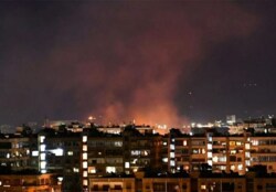 Zionist aggression targets number of civilian sites south of Damascus