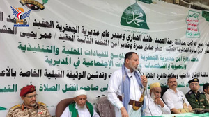 لقاء بمديرية الجعفرية بريمة للتحضير لفعاليات ذكرى المولد النبوي والاستمرار في نصرة غزة