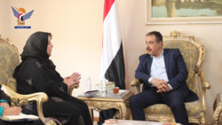 وزیر امور خارجه با نماینده مقیم برنامه عمران سازمان ملل متحد در صنعا دیدار کرد