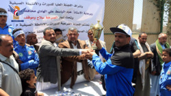 إختتام دوري كرة القدم لطلاب الدورات الصيفية بمحافظة صنعاء