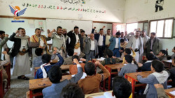 تفقد أنشطة الدورات الصيفية في محافظة حجة