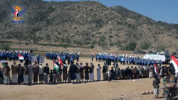 عرض كشفي لطلاب المدارس النموذجية والمفتوحة في ربوع الحدود بصعدة