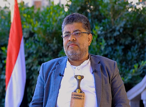 محمد علي الحوثي يعزّي في وفاة الشيخ صالح مفتاح هراش