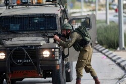 Palestinian woman injured by bullets during enemy forces storming in Husan village