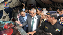 Dr. Bin Habtoor besucht in Sana'a Bildungs- und Aufklärungsausstellungen zu den Gefahren von Drogen