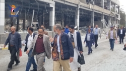 معاون وزیر امور خارجه و هماهنگ‌کننده مقیم سازمان ملل از میزان خسارت‌های وارده به فرودگاه صنعا در پی تجاوزات اسرائیلی بازدید کردند
