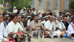 عضو السياسي الأعلى الحوثي يشارك في فعالية ثقافية بالمولد النبوي في حجة